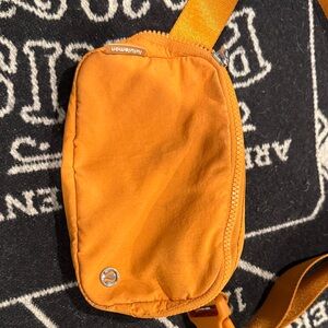 lululemon athletica Vibrant Orange Belt Bag